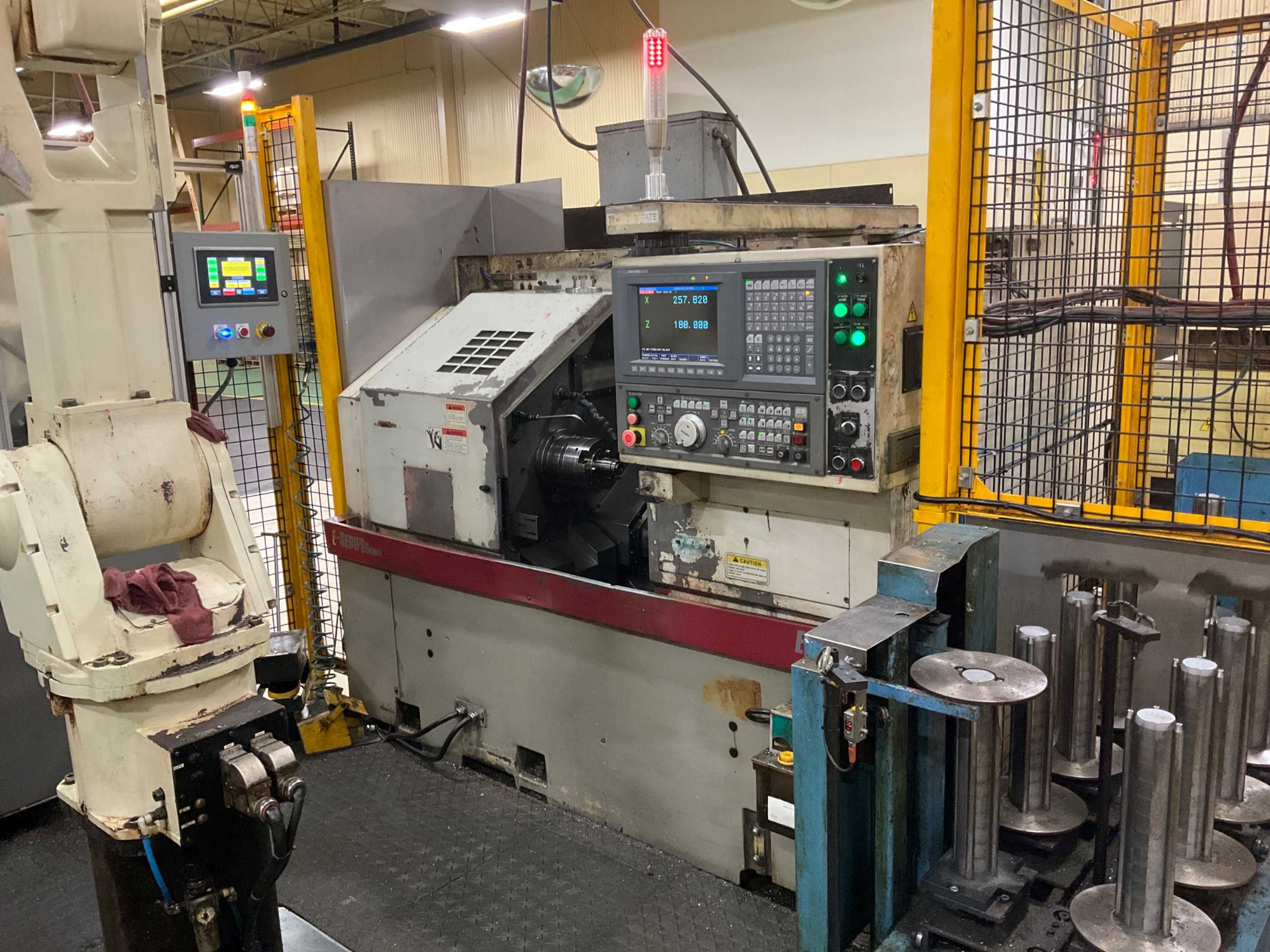 OKUMA ES-L8 CNC LATHE - CNC LATHES