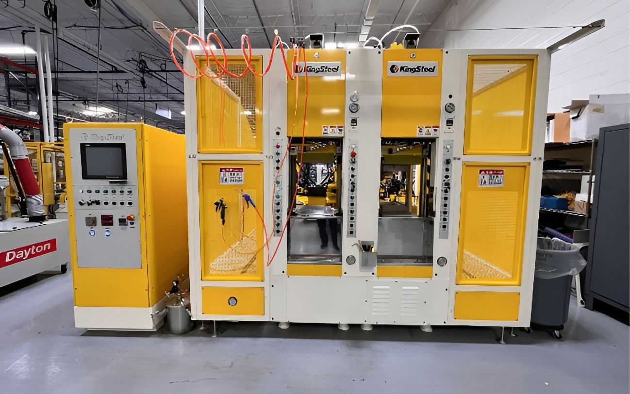 KING STEEL KS-9902E2A SHOE FOAM INJECTION MOLDER - PLASTICS & RUBBER