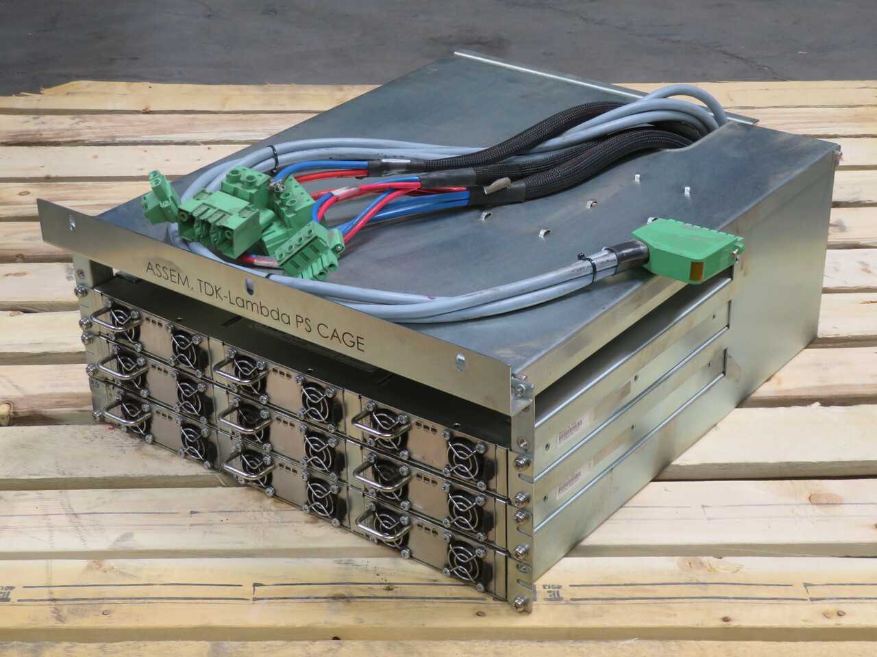 TDK YM-10-1814 OTHER MACHINE CONTROLS, 3-SLOT, 1U RACK, 19 IN WIDTH, 1.72 IN HEIGHT, 13.82 IN DEPTH, ROHS - AUTOMATION & CONTROLS