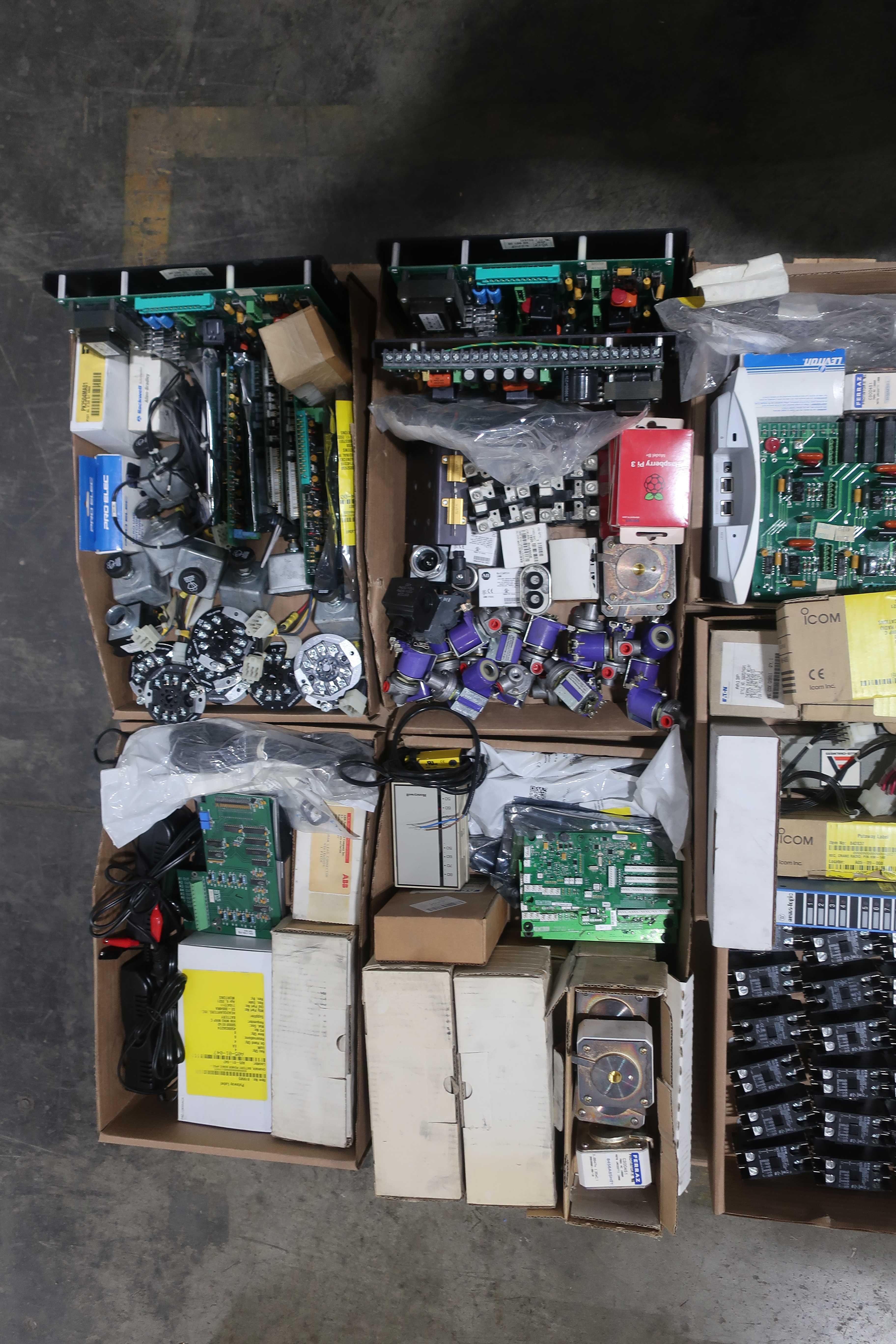 SKU 1742120 - 4 PALLETS OF ASSORTED ELECTRICAL - ELECTRICAL COMPONENTS