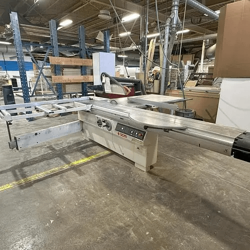 2007 SCM SI 300N SLIDING TABLE SAW, 600V, 5.5 KW, 3200MM SLIDING TABLE, 860 KG - CIRCULAR SAWS