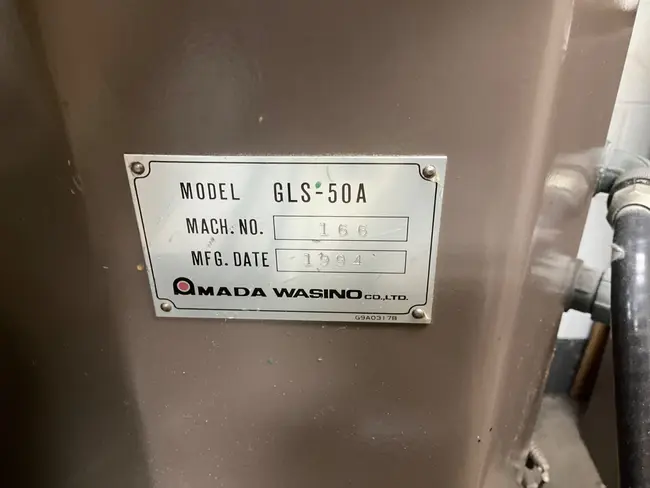 1994 AMADA WASINO GLS-50A OPTICAL PROFILE GRINDING MACHINE - undefined