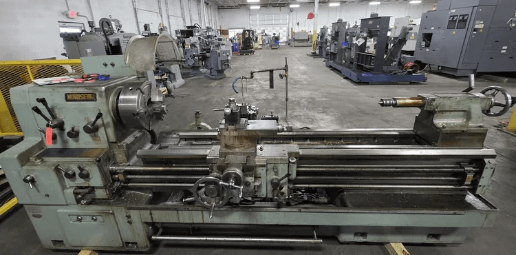 MORI SEIKI MH-2000G GAP BED LATHE, 24" SWING, 80" CC, 3" SPINDLE BORE, 10HP, 7400LBS - MANUAL LATHES