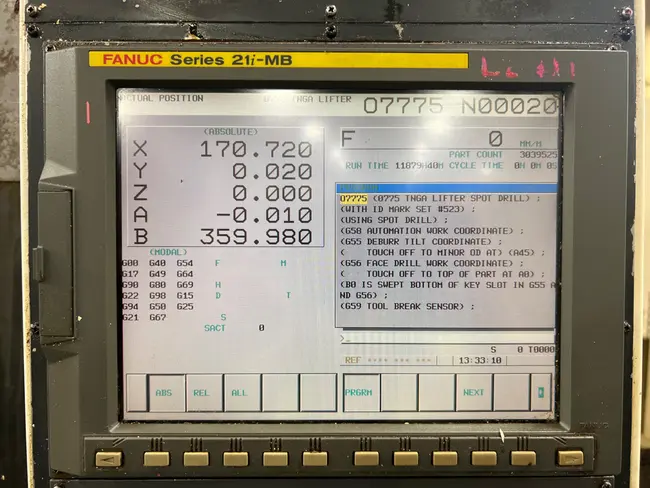 2004 MECTRON MTV-T351A 5 AXIS VERTICAL MACHINING CENTER - undefined