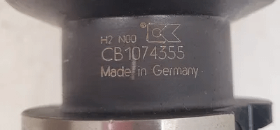 KENNAMETAL CB1074355 CAT 40 TOOL HOLDER TAPERED SHANK 7.750IN OAL 5IN PROJECTION - MACHINE TOOLING