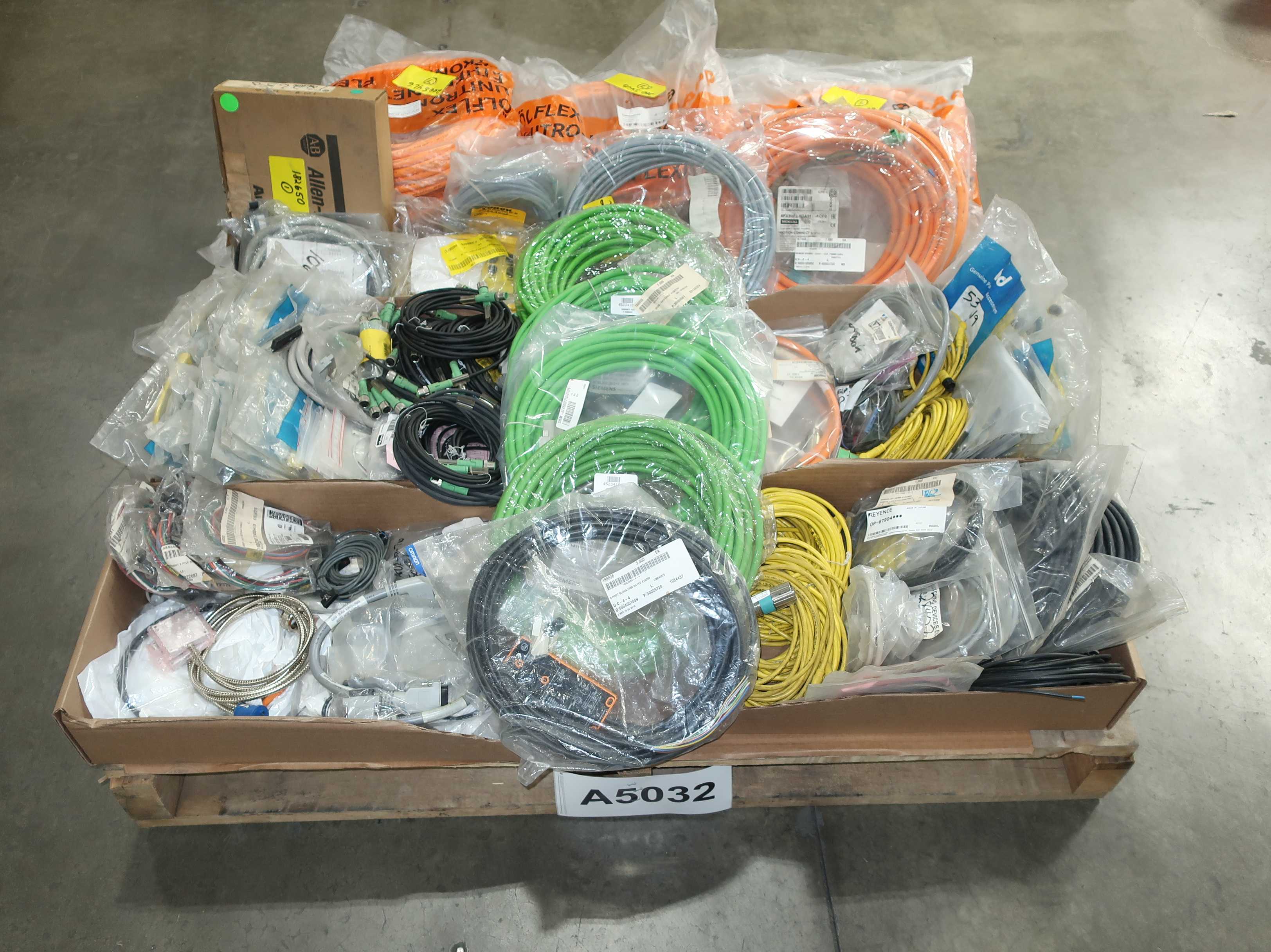 BULK QTY OF ASSORTED CORDSETS - CORDSET CABLES