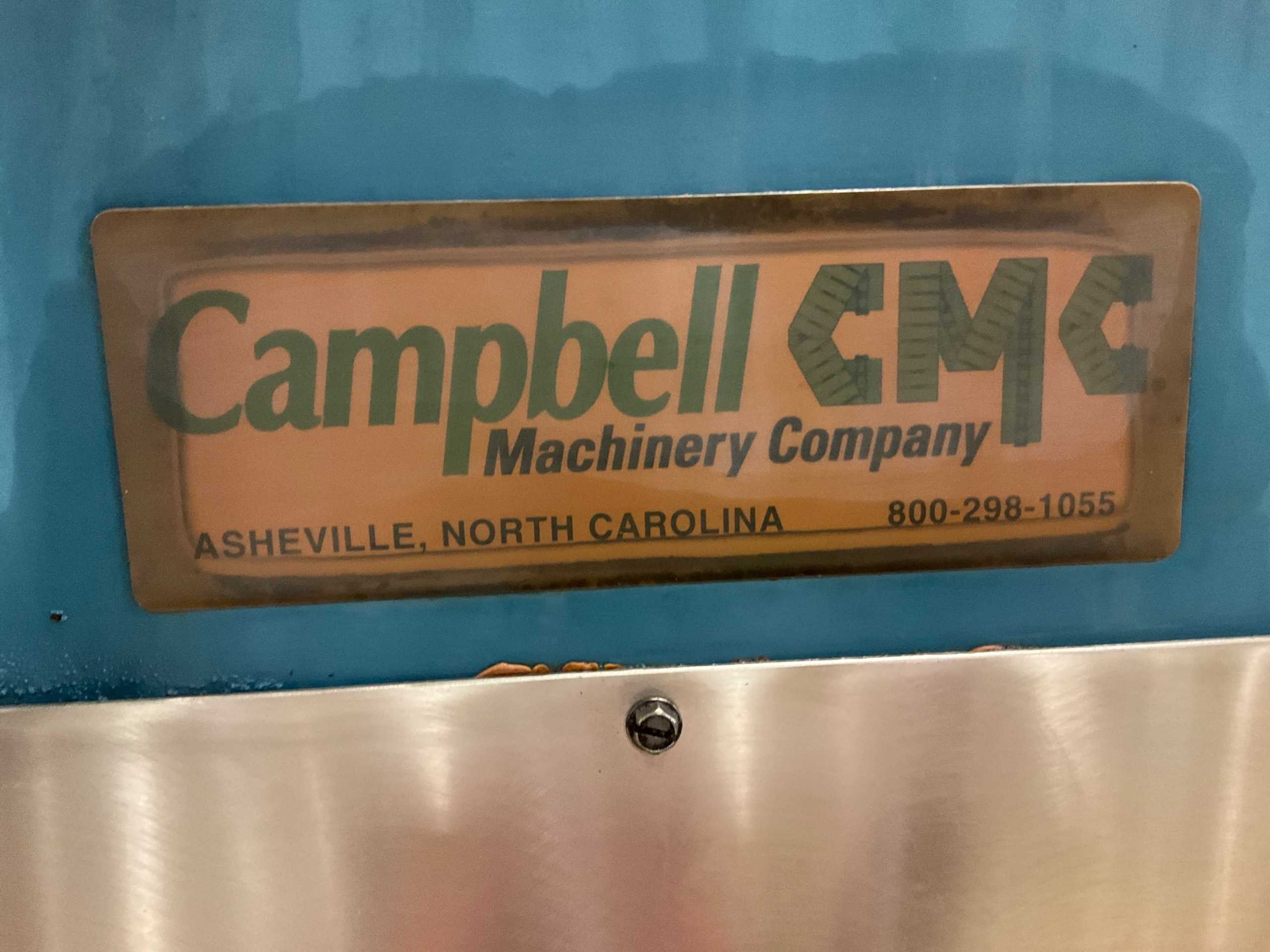 2001 CAMPBELL PARTS WASHING MACHINE - PARTS WASHERS