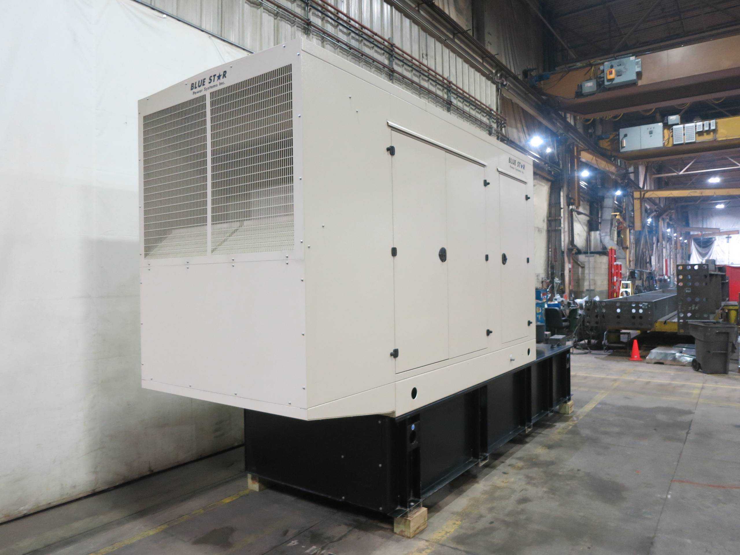 NEW BLUE STAR POWER SYSTEMS JD250-02 250 KW DIESEL GENERATOR - STANDBY POWER GENERATOR