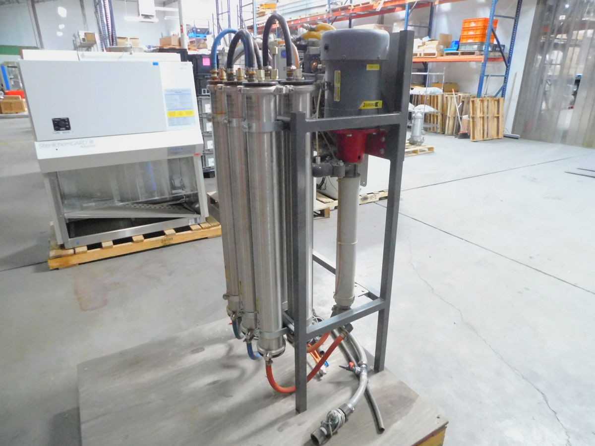 OSMONICS E4-10800-DLX REVERSE OSMOSIS SYSTEM, 480V AC POWER, 3 PHASE, 10800 GPD CAPACITY - PROCESS EQUIPMENT