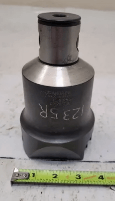 D'ANDREA MB TS 80/80 BORING HEAD, 120MM TO 200MM RANGE, STEEL, COOLANT THROUGH - MACHINE TOOLING