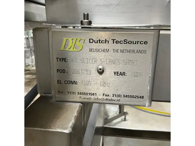 DUTCH TECSOURCE DRY SLICER 5-LANES SHORT - undefined