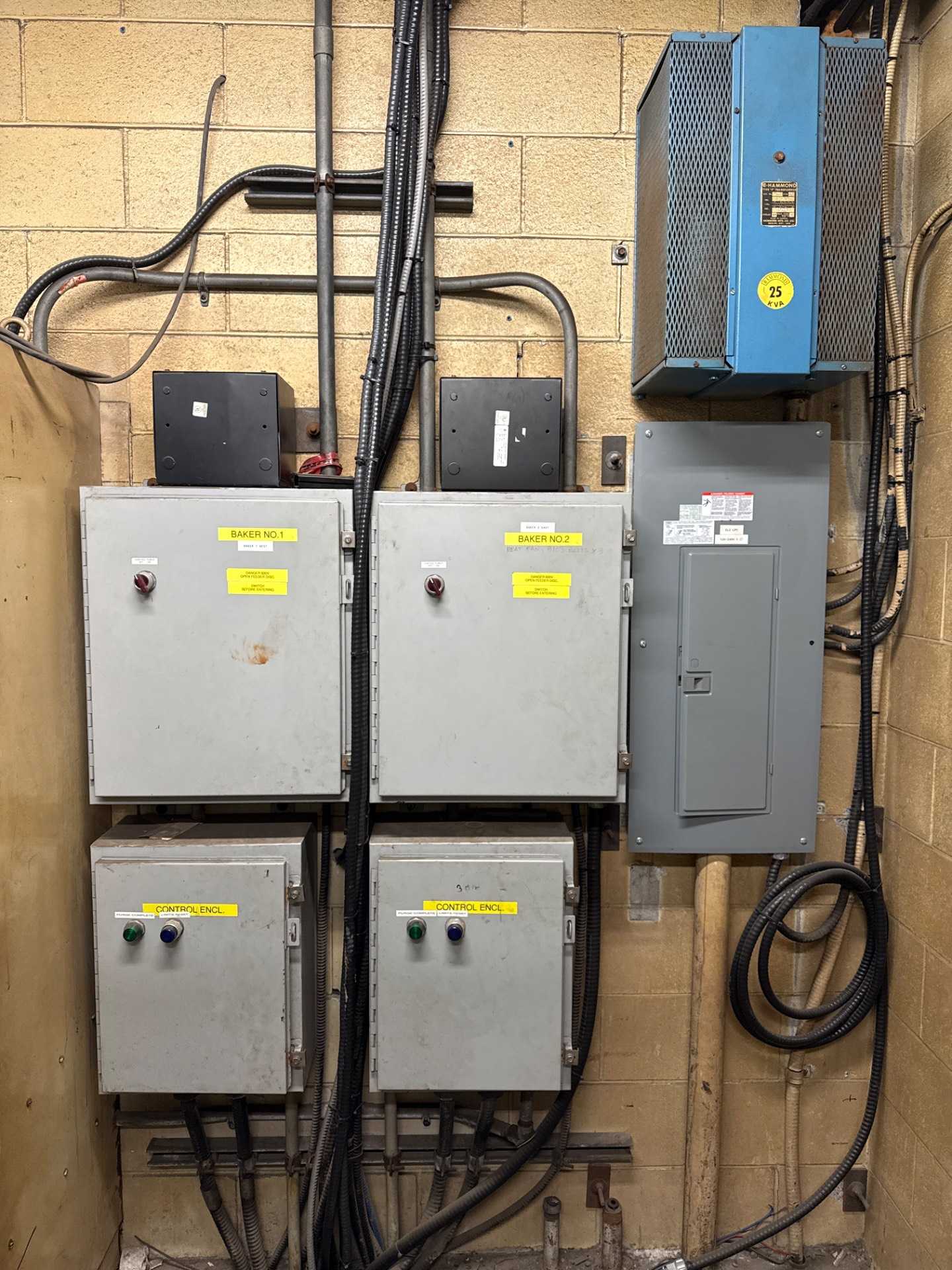 Bulk QTY of Electrical Room Contents - ELECTRICAL COMPONENTS