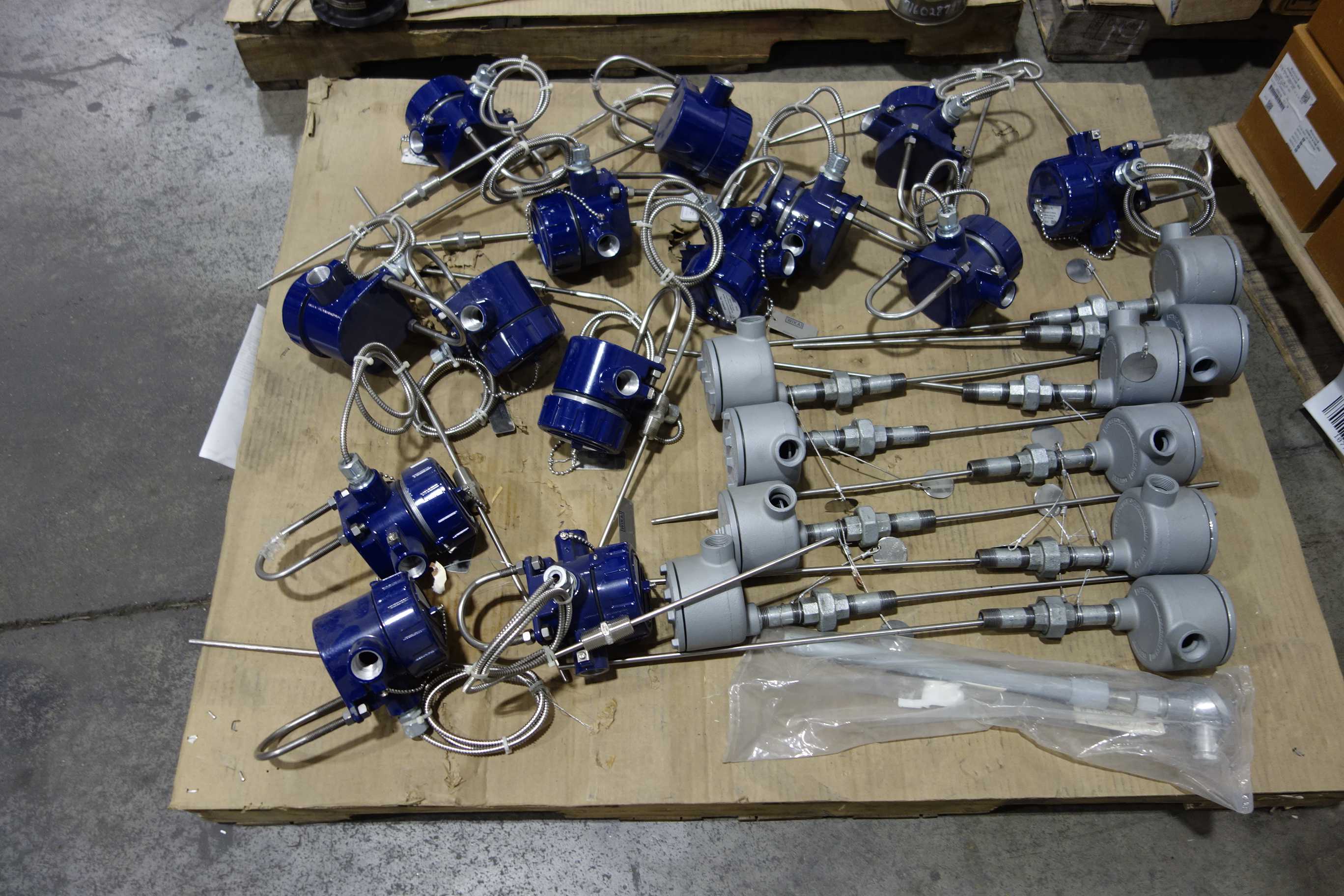 4 PALLETS OF ASSORTED TEMPERATURE SENSORS - SENSORS