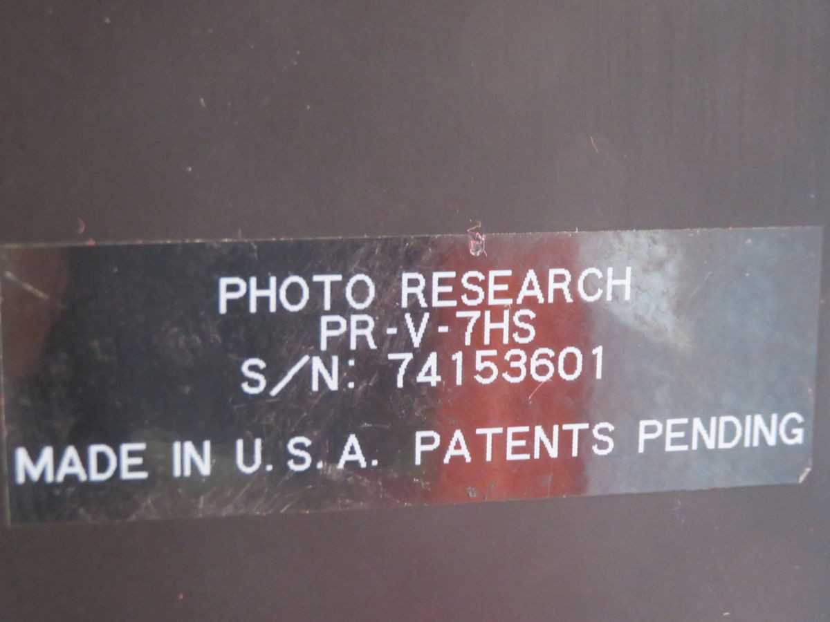 ATAKT PR-V-7HS, INSPECTION EQUIPMENT, VIS SPECTRAL, HIGH-SPEED, PHOTOMETRIC, COLORIMETRIC - LAB & SCIENTIFIC