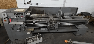 SUMMIT 18-3X80 GAP BED ENGINE LATHE, 18" SWING, 80" CENTERS, 10 HP MAIN MOTOR - MANUAL LATHES