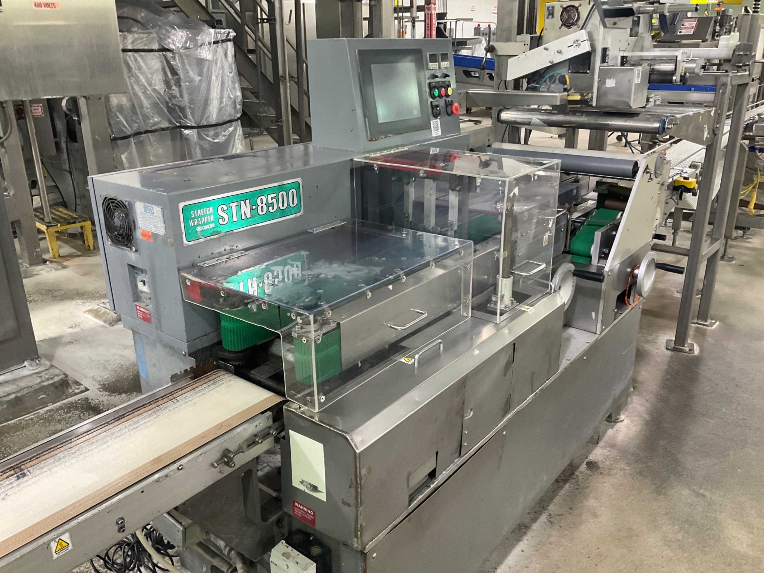 OMORI STN-8500 STRETCHWRAPPER - PACKAGING