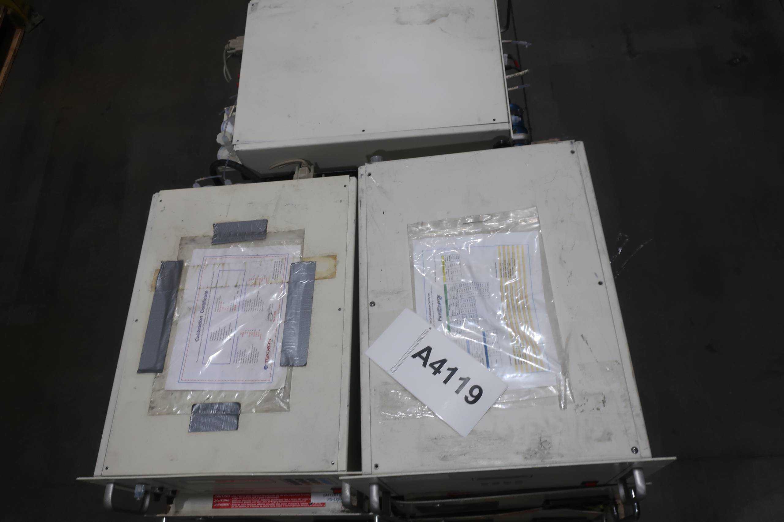 PALLET OF ASSORTED TEST EQUIPMENT - ELECTRICAL TESTING EQUIPMENT