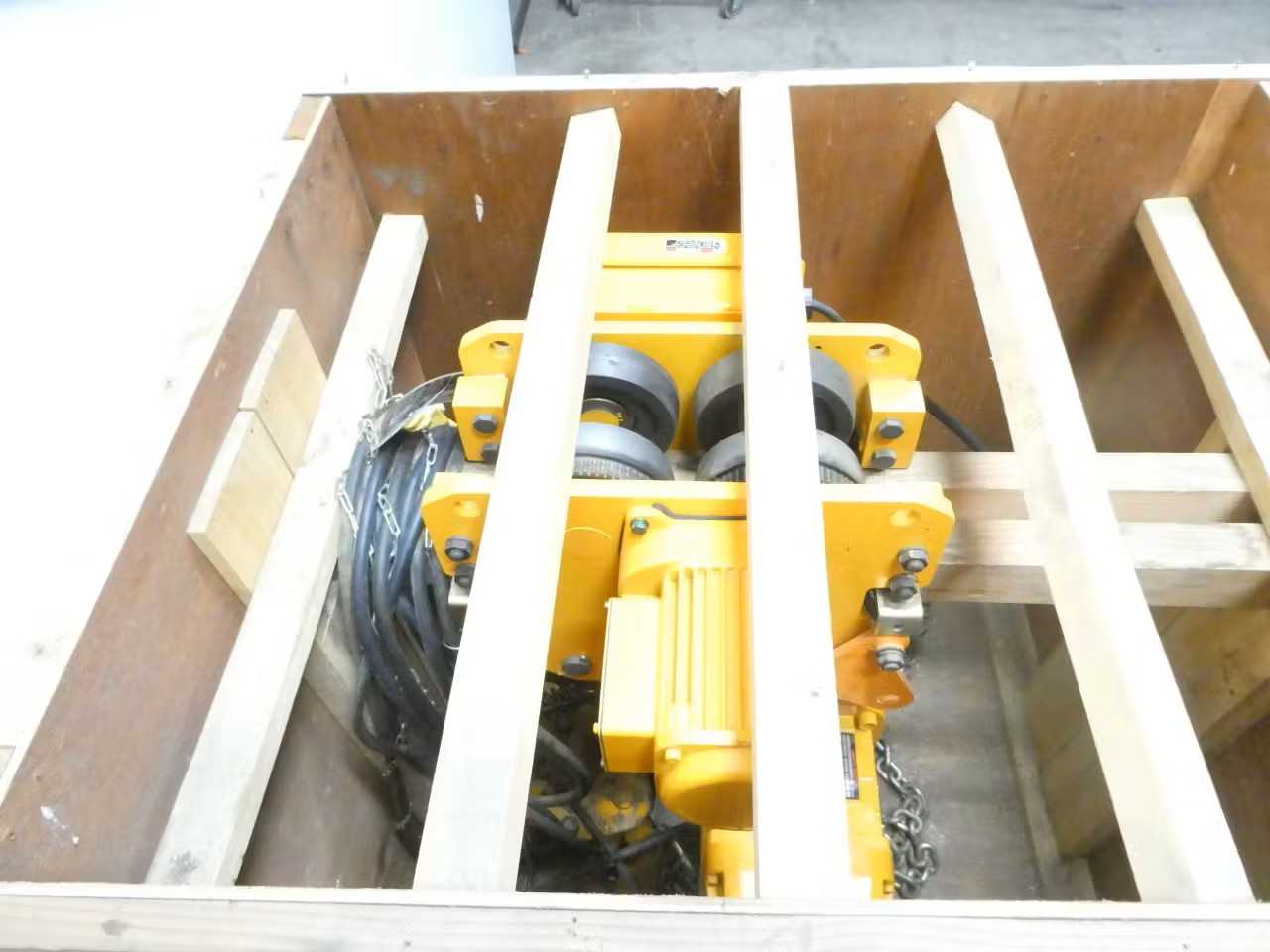 SKU 1761396 - KITO IBBQ IBQ-T 7.5TON 3PH 6.1HP 575V-AC ELECTRIC HOIST - ELECTRIC HOISTS