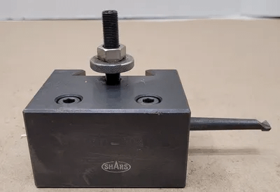 SHARS 250-304 BORING BAR HOLDER W/ TOOL (1" BORE SIZE, 13-18 SWING) - MACHINE TOOLING