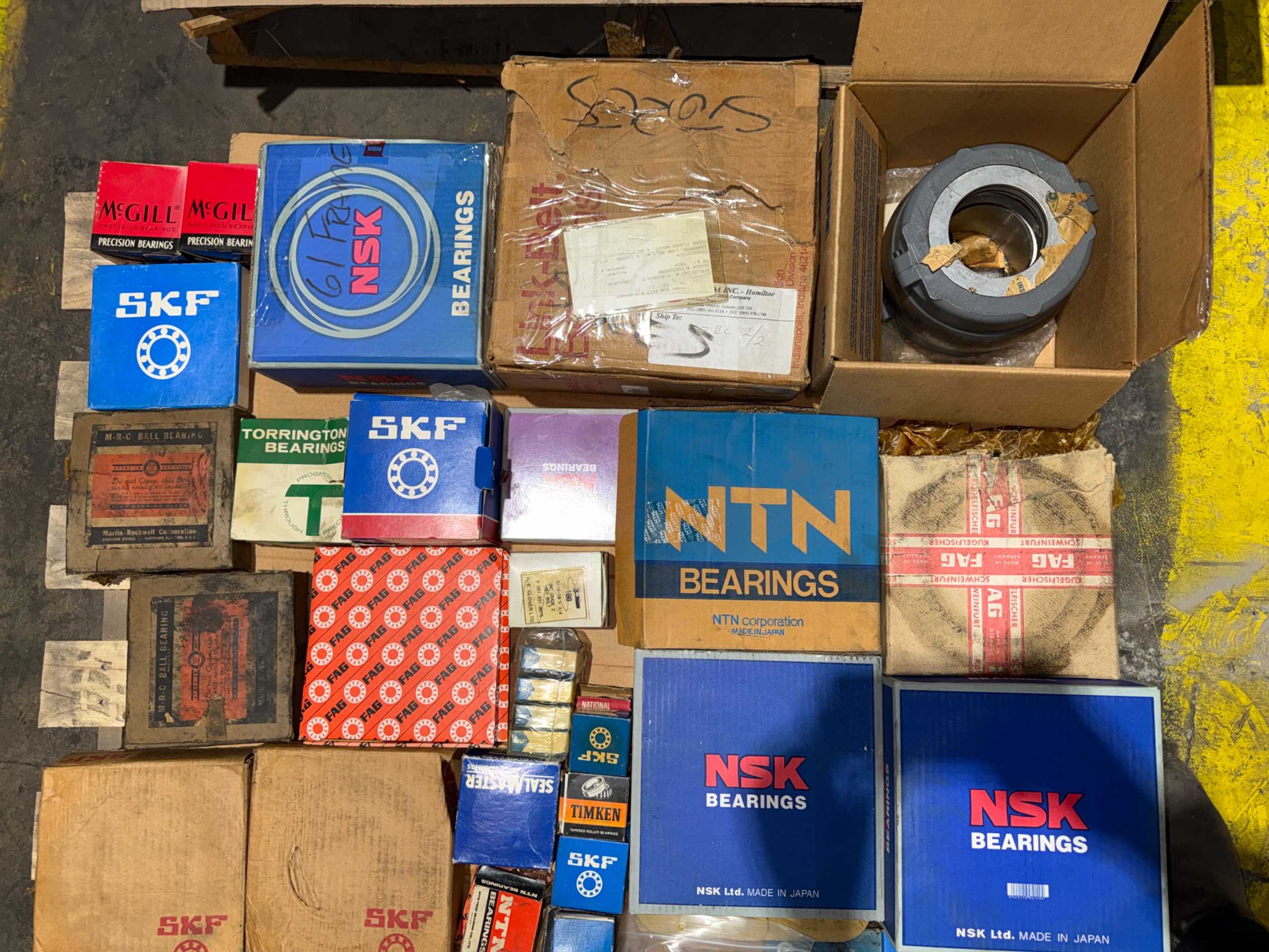 Bulk QTY of Assorted Bearings - BEARINGS