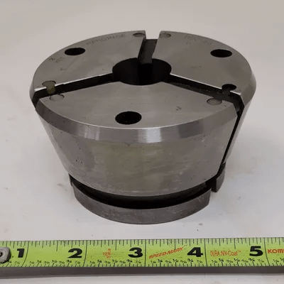HARDINGE HQC-65 QUICK CHANGE COLLET, 1IN SIZE, 2.25” HEIGHT, NON-SERRATED - MACHINE TOOLING