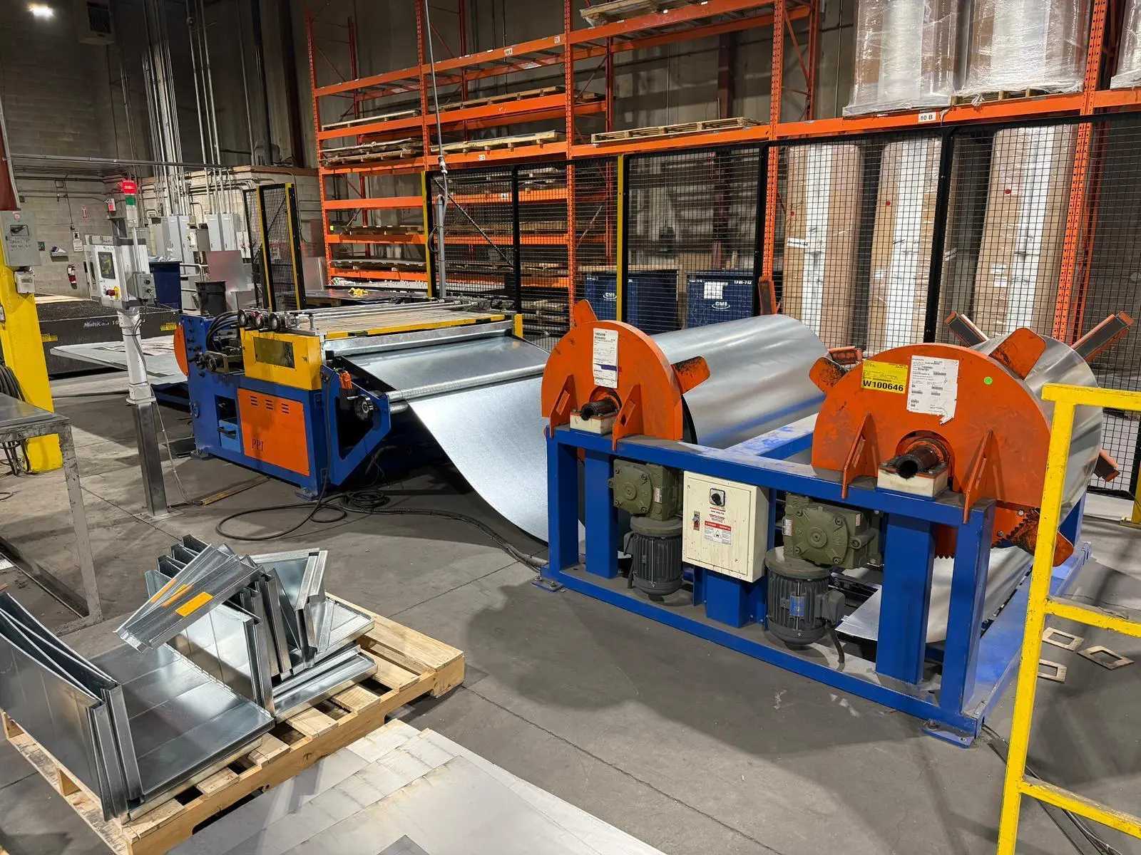 2022 PPI CHALLENGER STARTER UNCOILER LINE, 60" W, 18 GA, 12K LB COIL, 230/460V - COIL HANDLING EQUIPMENT