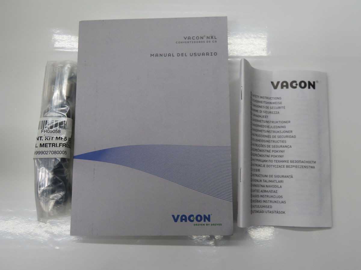 VAGON NXL00235-C5H1SSS-0000+ALGEW068+DP INVERTER, 7.5 KW POWER - MOTOR DRIVES