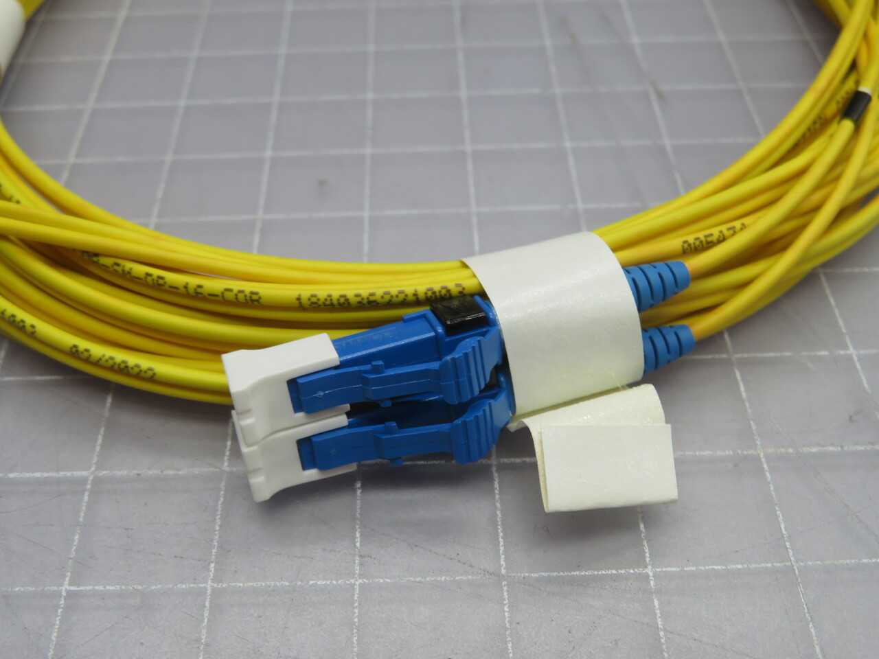 COMMSCOPE FEWLCLC42-JXF020 TERA SINGLE MODE OS2 LC/UPC DUPLEX FIBER PATCH CORD. T268499 - FIBER OPTIC CABLE