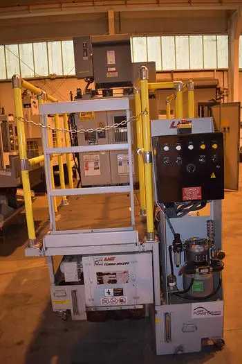 BRIDGEPORT/HARDINGE GX-300 4-AXIS VMC, FANUC, 20HP, 7083 RPM, CT40, TSUDAKOMA RNA-160L - VERTICAL MACHINING CENTERS