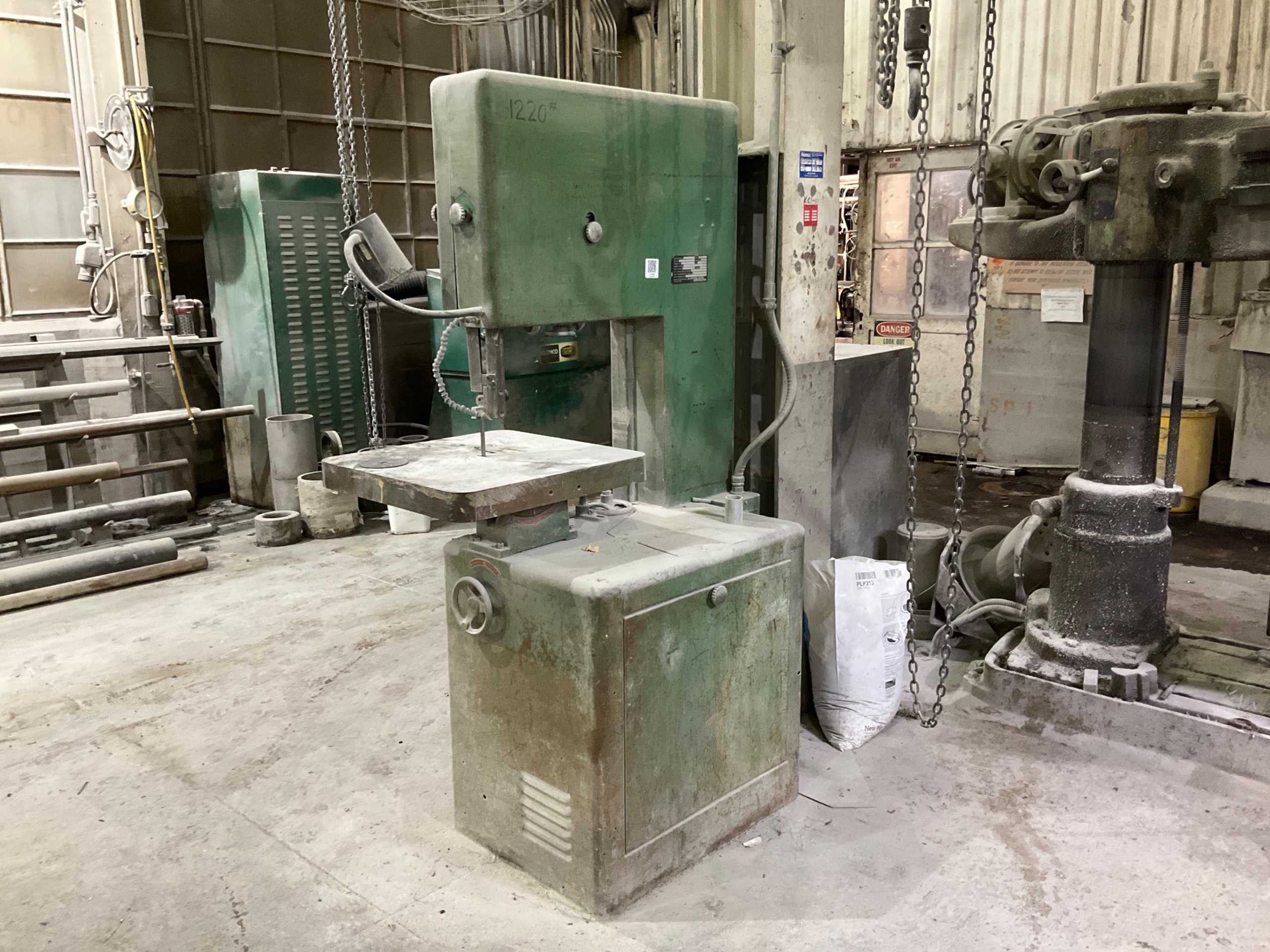 POWERMATIC 87 VERTICAL BAND SAW - VERTICAL BAND SAWS