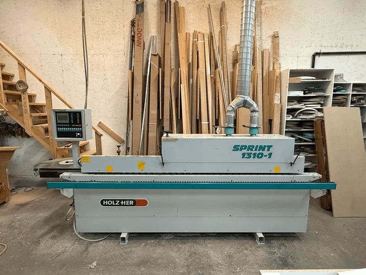 2003 HOLZ-HER SPRINT 1310 AUTOMATIC SINGLE-SIDED EDGE BENDER - WOODWORKING