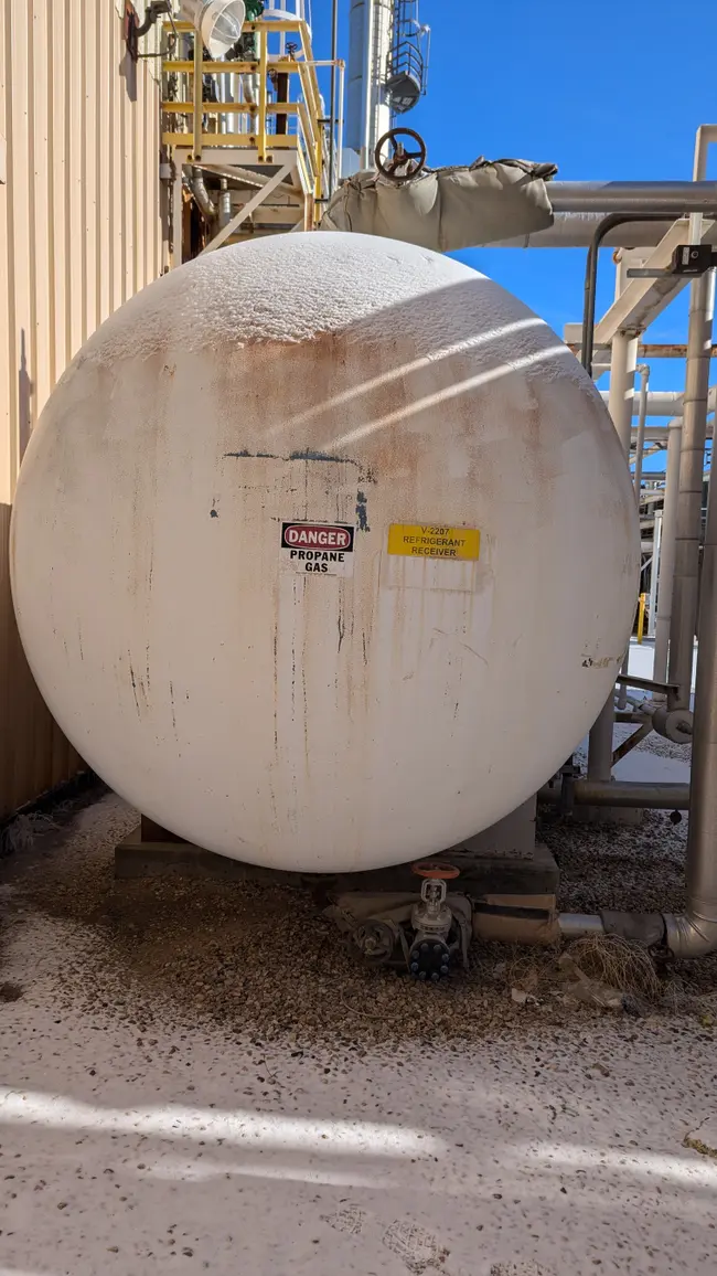 1994 SOUTHERN HEAT EXCHANGER V-2207 REFRIGERANT RECEIVER - undefined