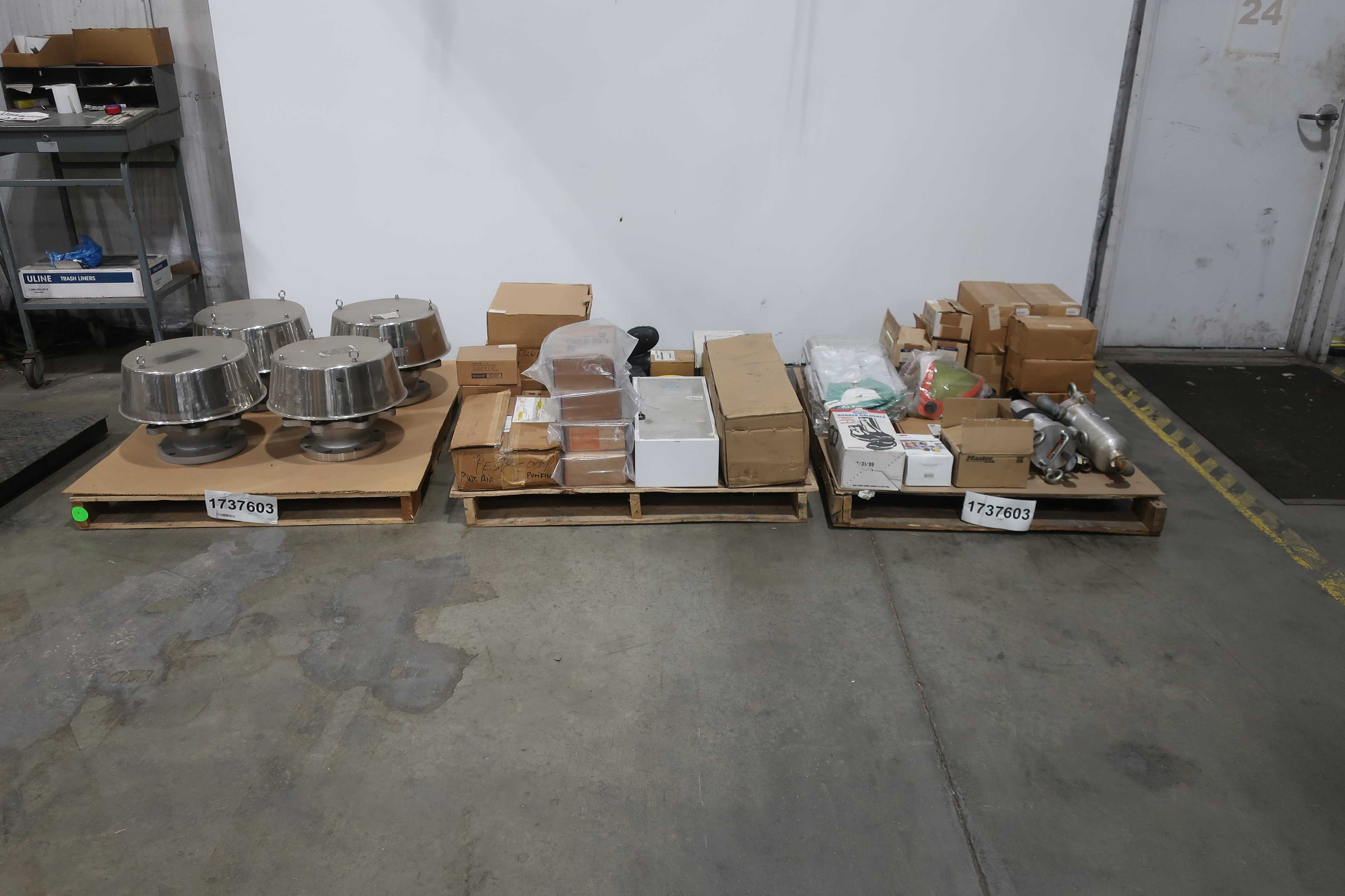 SKU 1737603 - 3 PALLETS OF ASSORTED SAFETY EQUIPMENT