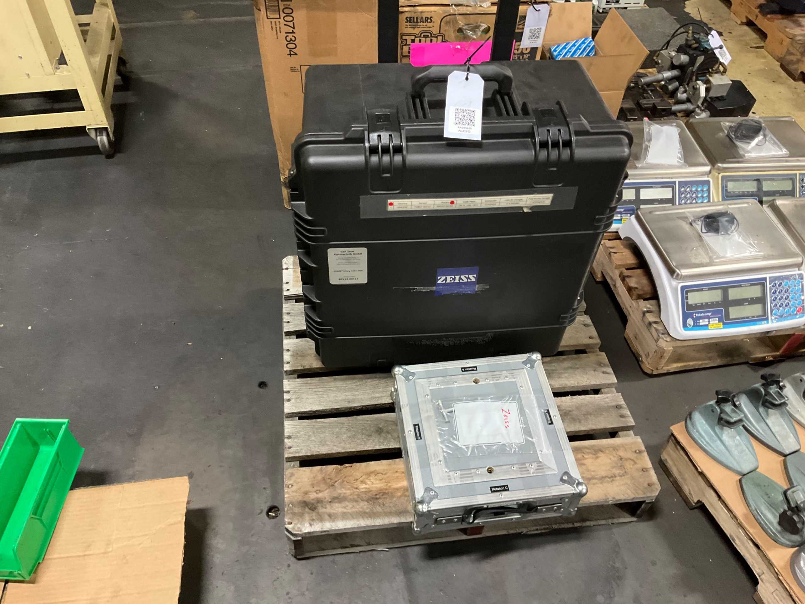 ZEISS COMETROTARY 100/400 ROTARY TABLE - DIMENSIONAL MEASUREMENT