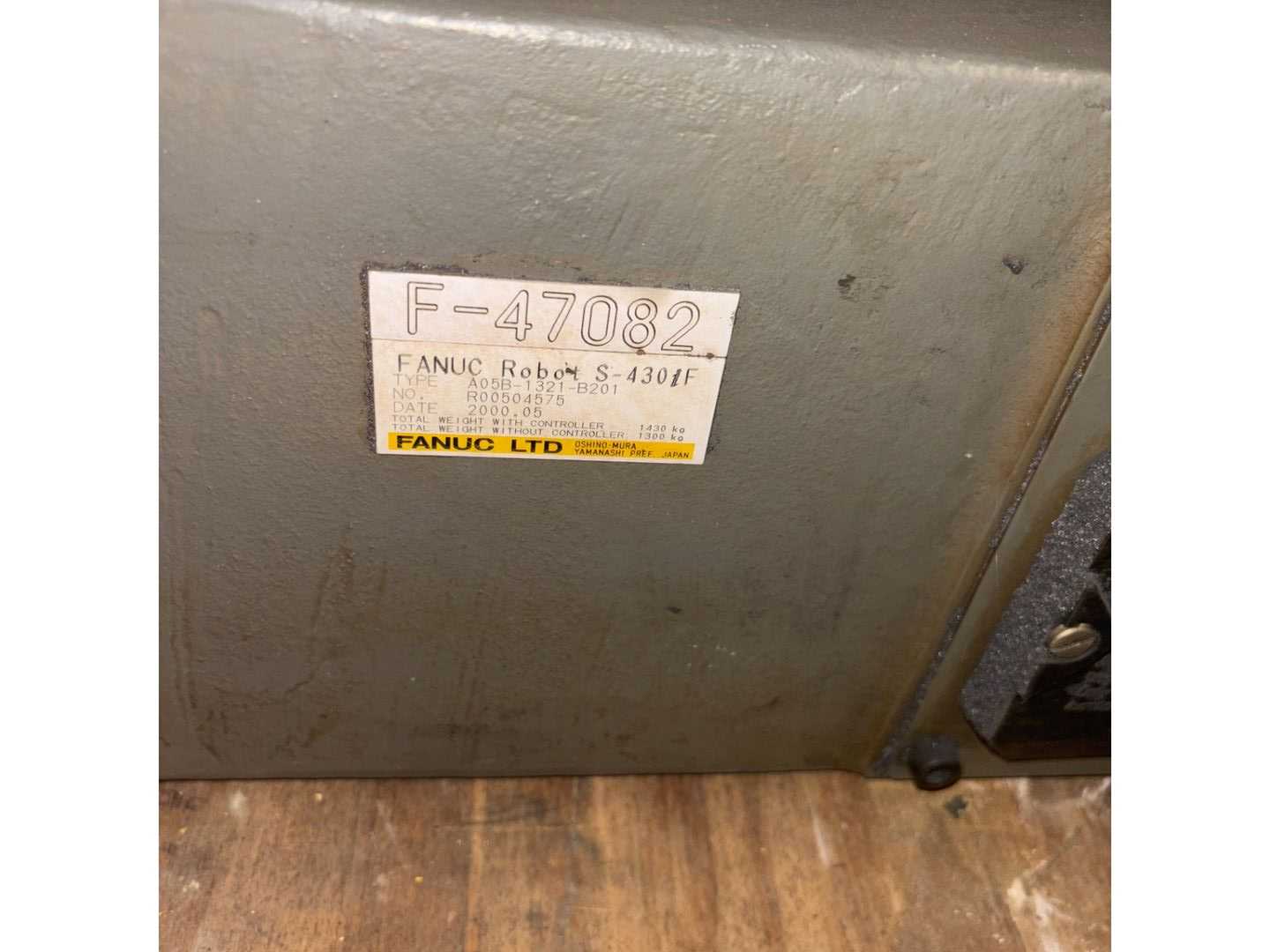 2000 FANUC S-430IF ARTICULATED ROBOT - ARTICULATED ROBOTS