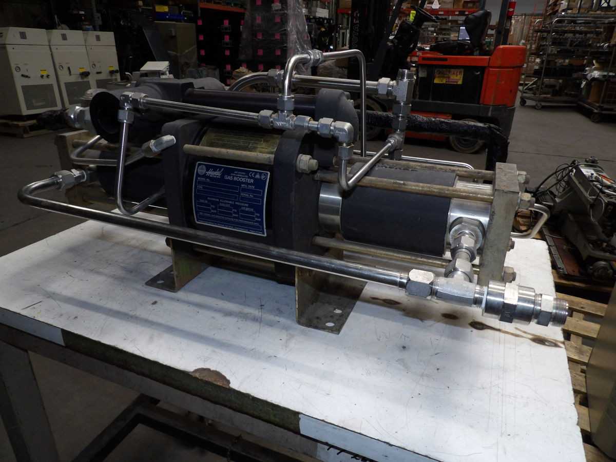 HASKEL 8AGD-5, CONTROLS FOR VALVES AND FLOW, 1:5 COMP, 750 PSI OUT, 150 PSI DRIVE - GAS COMPRESSORS