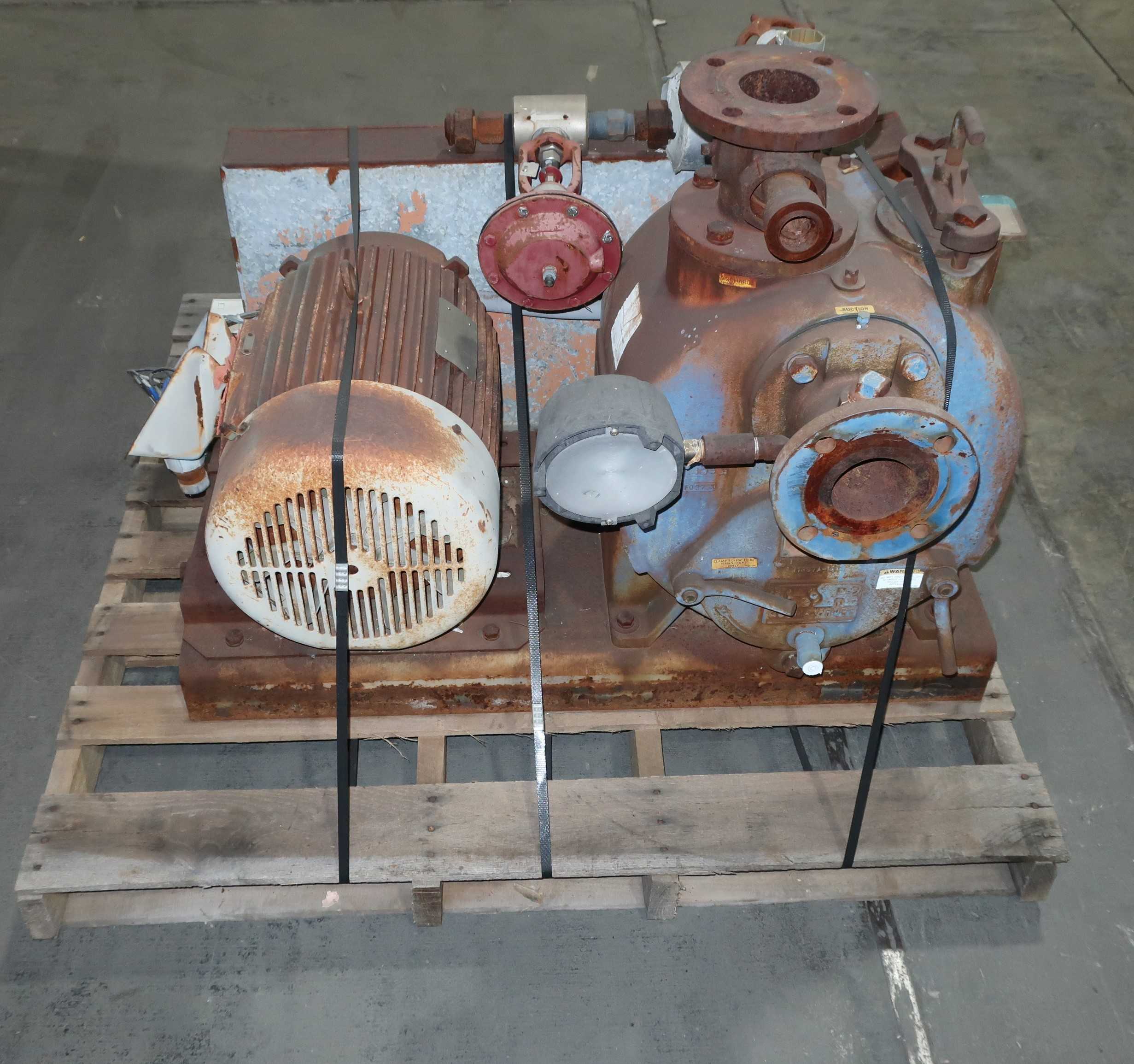 GORMAN RUPP SELF-PRIMING CENTRIFUGAL PUMP, IMP. DIA .STD, - CENTRIFUGAL PUMP