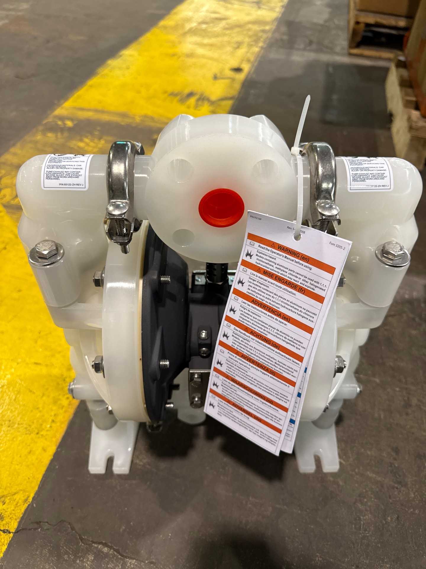 ARQO-DIA QA1F-03-3EB-C DIAPHRAGM PUMP, 47 GPM, 120 PSIG, 1/8IN SOLIDS - DIAPHRAGM PUMP