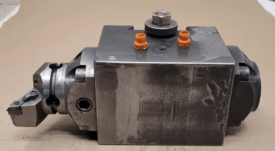 ALORIS DA4Q 3000 BORING BAR HOLDER W/ KENNAMETAL KM63-NCM-EF FLANGE MOUNT, 3" BORE - MACHINE TOOLING
