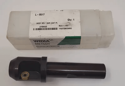WIDIA L-9517 METCUT BODY MNT BAR - OAL 4.45IN, PROJ 1.70IN, SHANK .75IN DIAM, 2.75IN LONG - MACHINE TOOLING