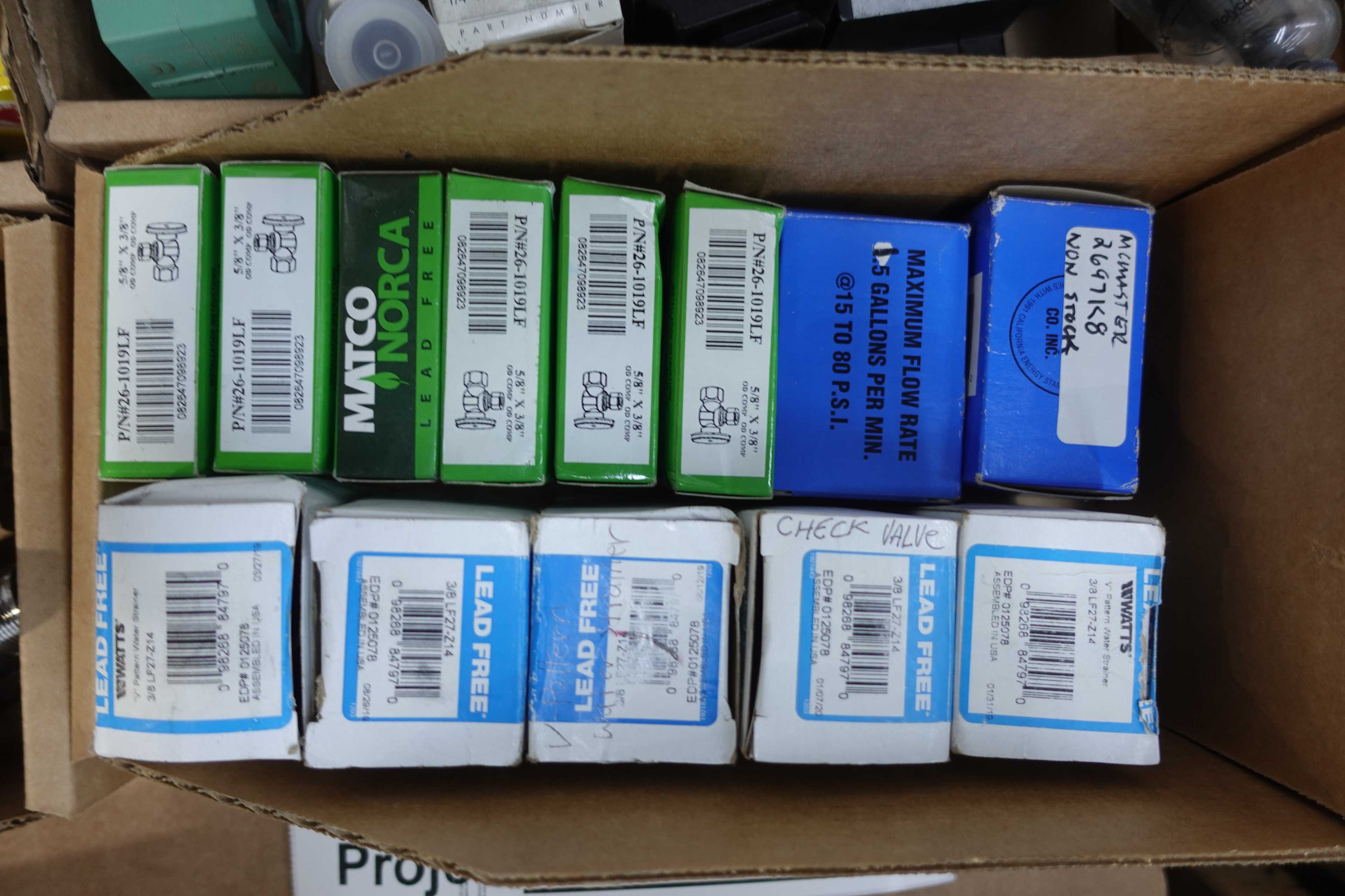 SKU 1753514 - 3 PALLETS OF ASSORTED VALVES AND ACCESSORIES - VALVE PARTS & ACCESSORIES