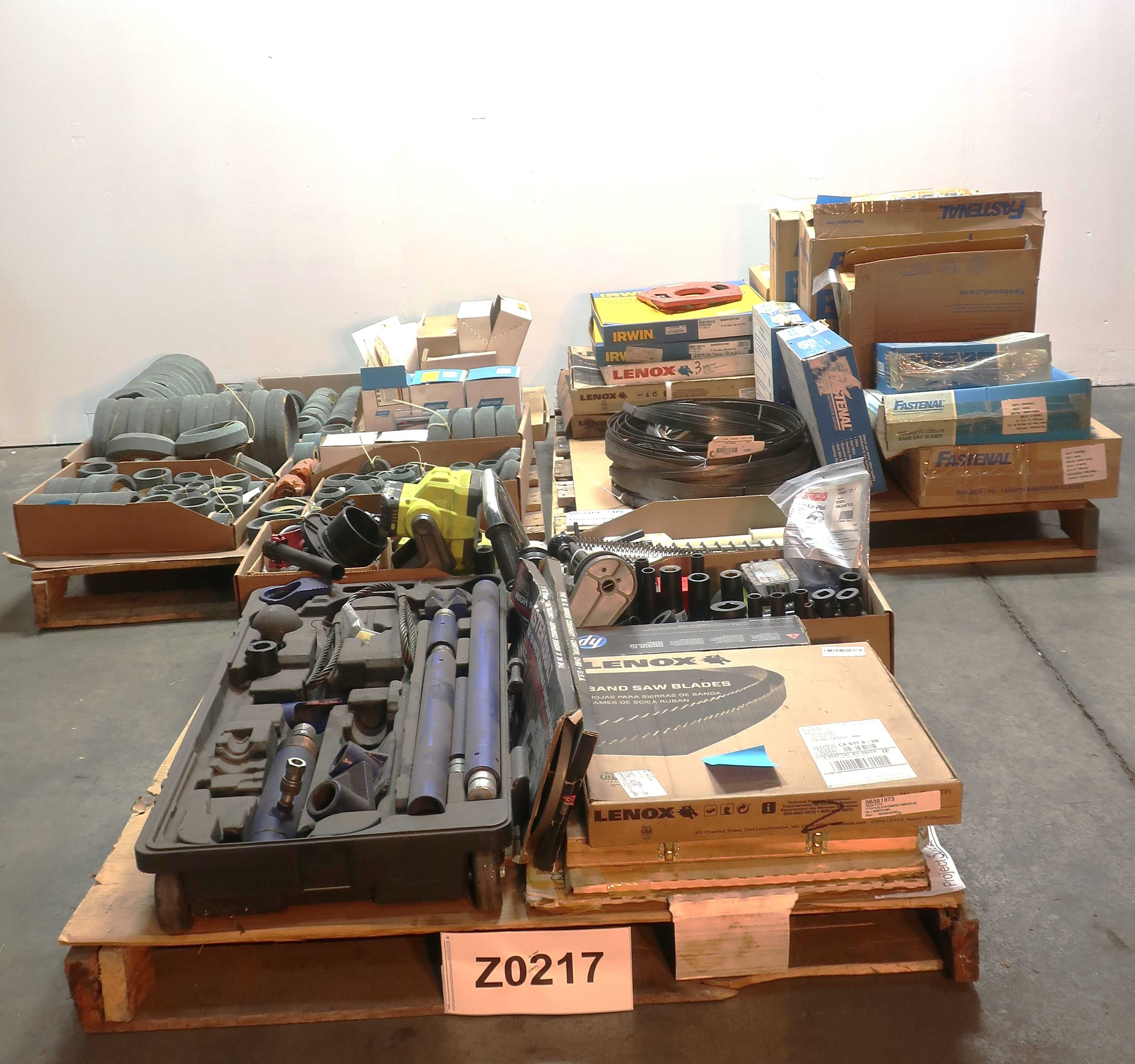 3 PALLETS OF ASSORTED TOOLS - TOOLS