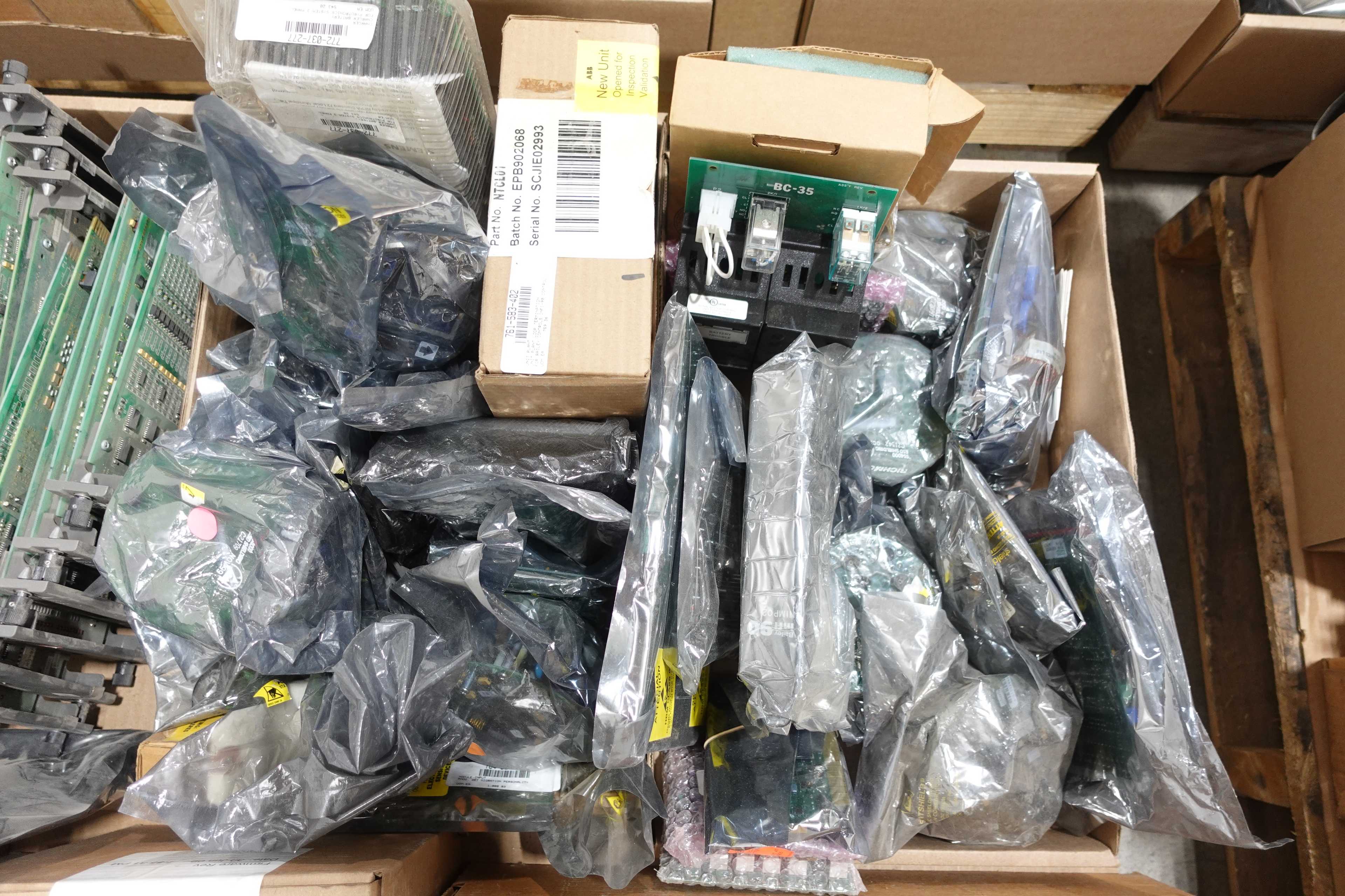 4 PALLETS OF ASSORTED PCB CIRCUIT BOARDS - PCB CIRCUIT BOARDS