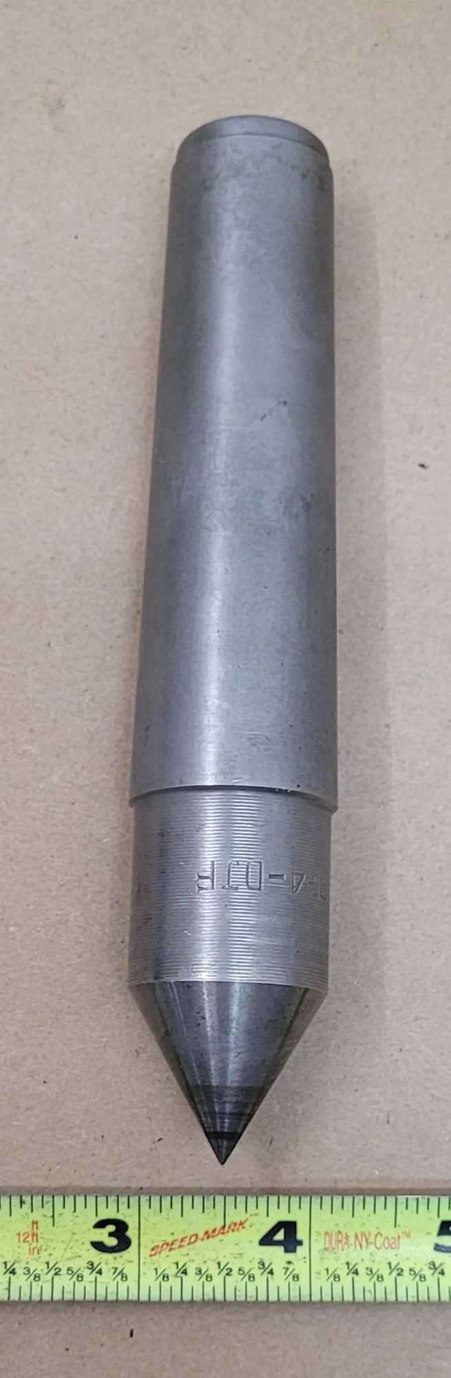 DG4-DJF 4MT DEAD CENTER, TAPERED SHANK/MORSE TAPER SIZE 4, 6-5/16IN OAL - MACHINE TOOLING