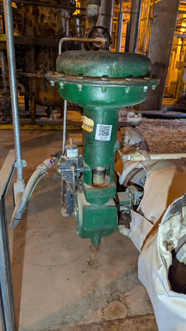 FISHER V300 CONTROL VALVE & 1052 ACTUATOR ASSEMBLY - undefined