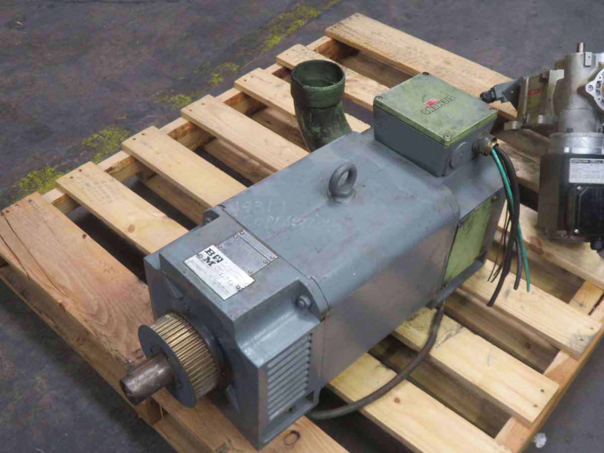 SIEMENS GH5134-0ZH40-6SU7-Z MOTOR T263752 - AC MOTOR