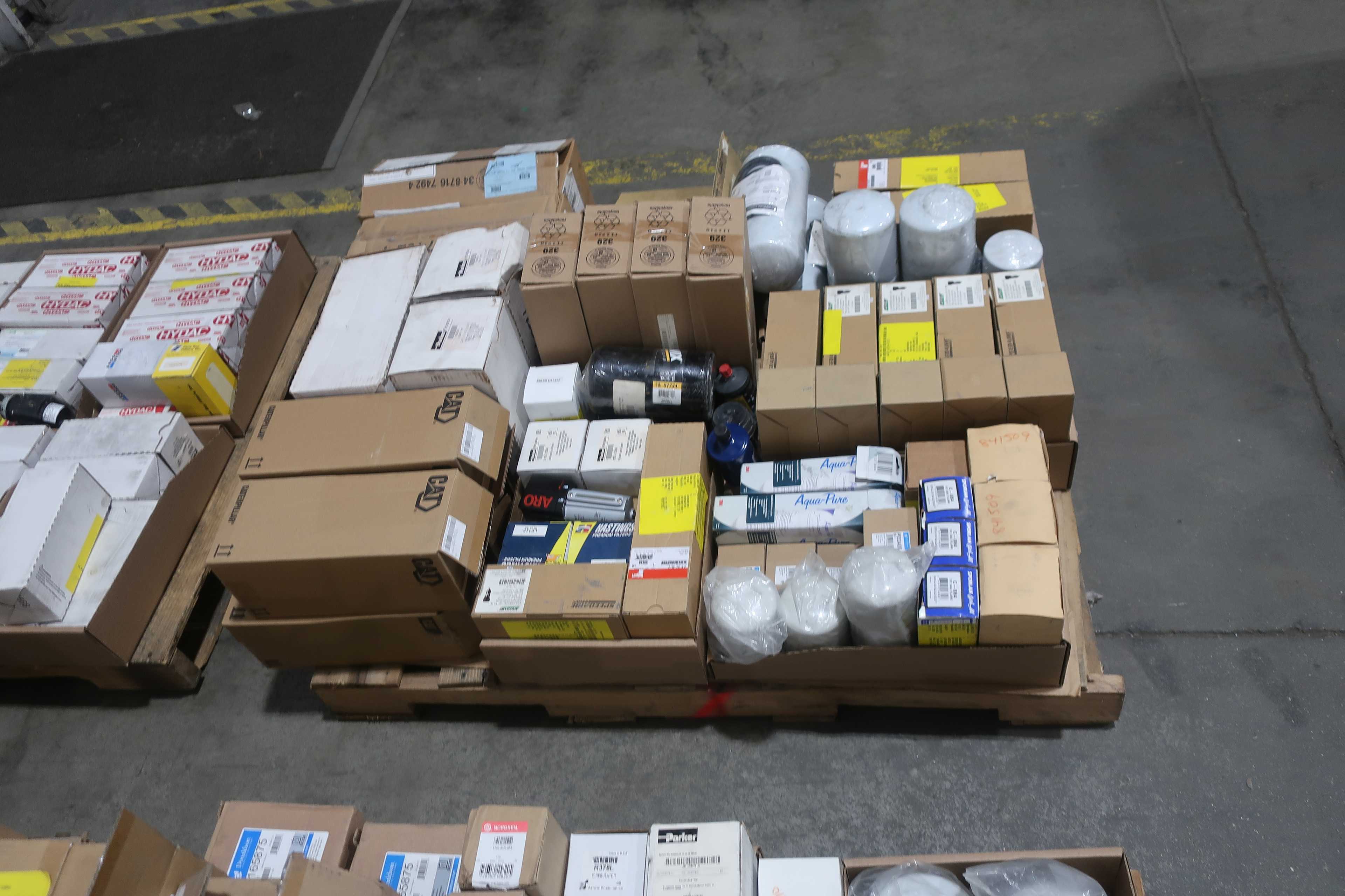 SKU 1748360 - 4 PALLETS OF ASSORTED FILTERS - COOLANT FILTERS