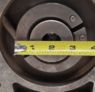 BUCK 6" - 3 JAW CHUCK W/ SUPER SPACER - MACHINE TOOLING