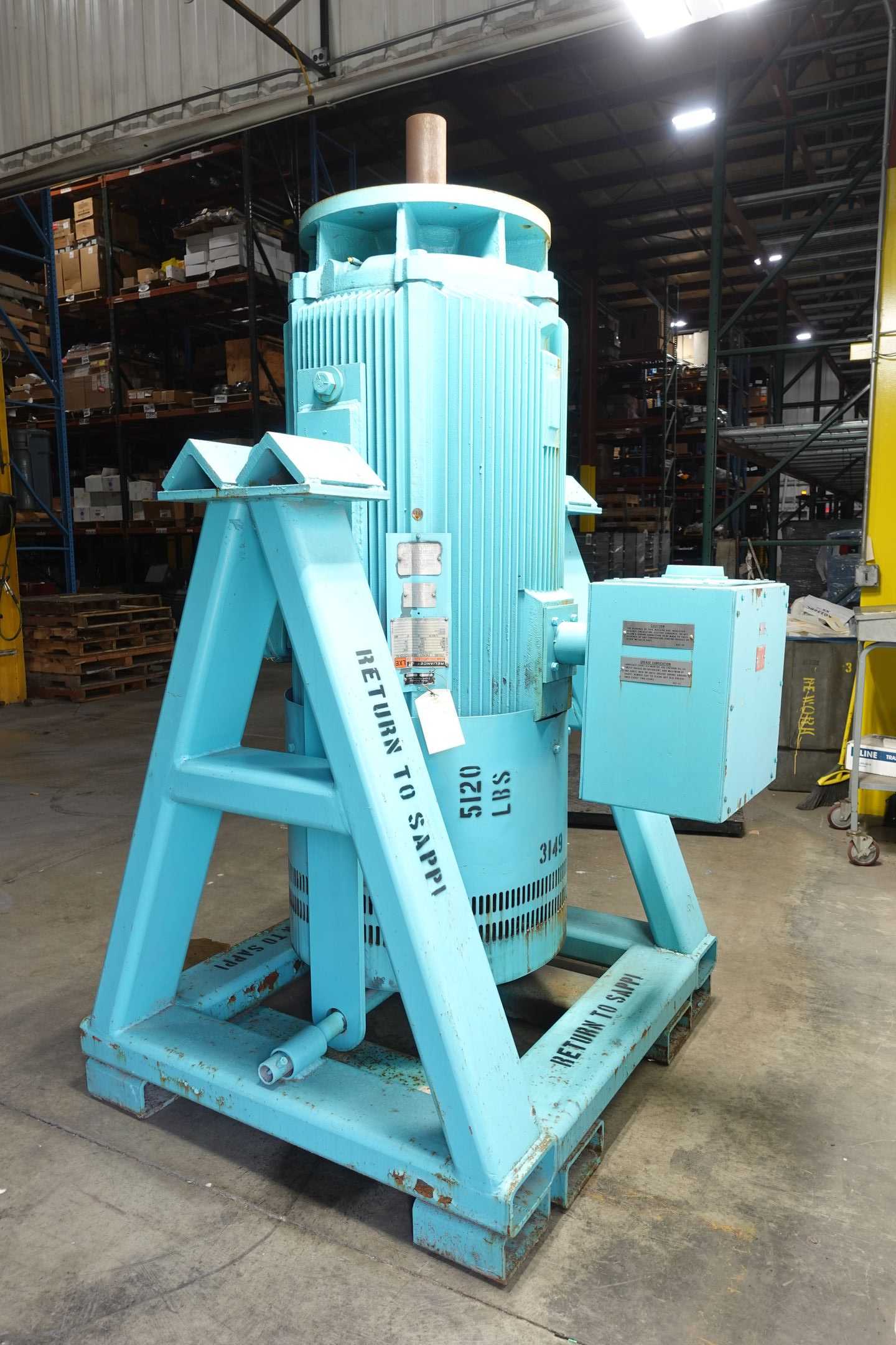 RELIANCE 23EB5010D LXE DUTY MASTER LARGE AC MOTOR - AC MOTOR