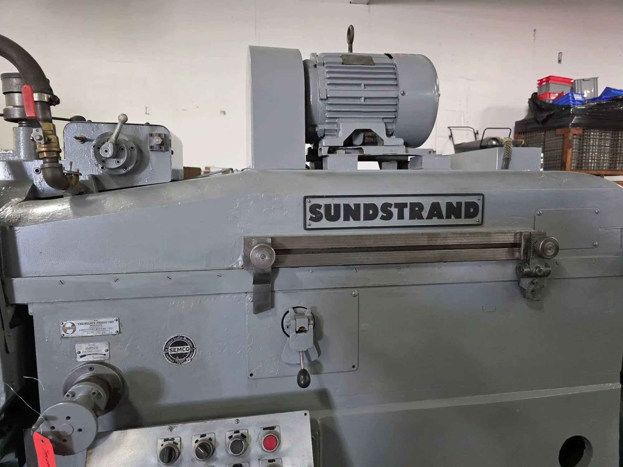 SUNDSTRAND/ARTER H-30 ROTARY SURFACE GRINDER 30" CHUCK 10" MAX HGT 20HP 460V - SURFACE GRINDERS